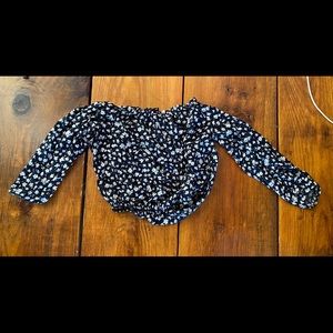 Brandy Melville Flowery Top